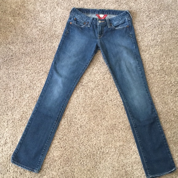 Lucky Brand Lola Straight Jeans Size 25 